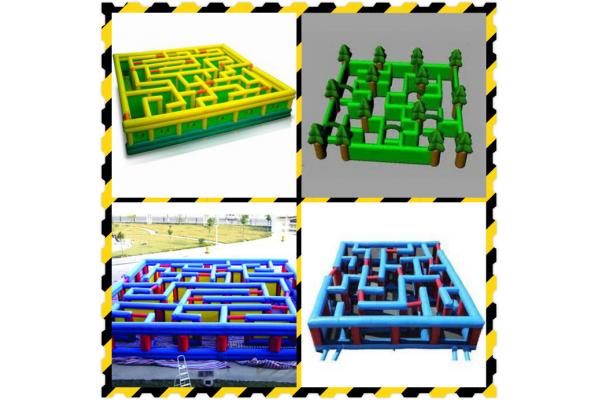 Inflatable Labyrinth, Ourdoor Inflatable Maze Games For Business Promotion