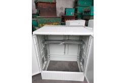 China Polyester Fiber Optics Distribution Box Enclosure With Double Door Free Standing supplier