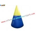 OEM / ODM Outdoor Colorful 0.6mm / 0.9mm Durable Inflatable Paintball Bunkers for sale