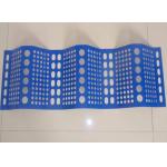 900mm Width 1.5mm Thickness Wind Breaker Panels Three Peak Blue for sale