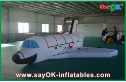 China Giant White Inflatable Air Plane Inflatable Model With CE Or UL Blower supplier