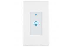 China Single Pole Tuya Smart Switch Wall Mounted Intelligent 240V 10A supplier