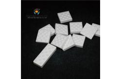 China Abrasion Resistant Alumina Ceramic Mosaic Plate Ceramic Lining Sheet 10x10x3mm supplier