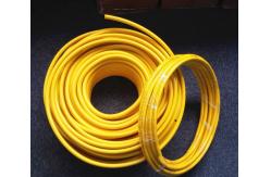 China Pex Al Pex Gas Pipe OD 16mm - 32mm Multilayer Yellow Pex Gas Tubing supplier
