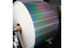 China ISO Holographic Paper Roll Long Lasting Durable Gloss Paper Roll supplier