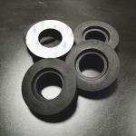 ODM Silicone Foam Gasket Molded Lampshade Silicone EPDM Foam Sealed Battery Gasket for sale