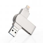 Silver OTG USB Flash Drives Fast and Easy Data Transfer with Plug And Play Function for sale