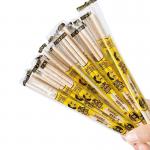 Custom Logo Round Bamboo Chopsticks Disposable for sale