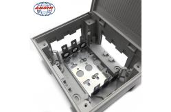 China Embed 30 Pair Copper Indoor Termination Box With Back Mount Frame supplier