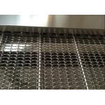 Cleaning Carrot 304 Stainless Steel Chain Mesh Conveyor Belt Anti Oxidization for sale