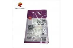 China CMYK Printed Flat Bottom Bag Moisture Proof Packaging With Zipper supplier