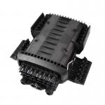 16/24 Cores FTTH Drop Cable Type Fiber Optic Splice Splitter Closure for sale