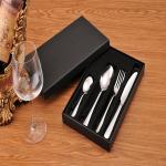 high-grade polished stainless steel flatware set dinner cutlery sets for sale