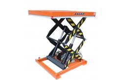 China 2000kg Double Scissor Lift Up To 4m Stationary Hydraulic Scissor Lift supplier
