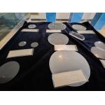 3 Inch And 4 InchCustomized Orientation Options For Single Crystal Quartz Wafer High Temperature for sale