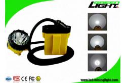 China IP68 25000lux LED Mining Lights Anti Explosive 348lum 10.4Ah SAMSUNG Battery supplier
