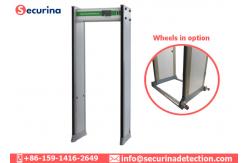 China 300 Level High Sensitivity Archway Metal Detector 760mm Passenger Channel IP65 supplier