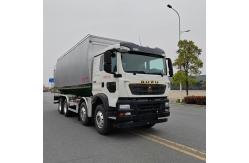 China Customized HOWO 8X4 35cbm Bulk Extruded Feed Truck Bulk Feed Truck supplier