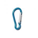 Multicolored Pear Shaped Aluminum Carabiner Camping Keychain Backpack Snap Hook for sale