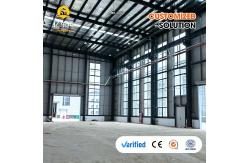 China Customized Design Prefabricated Steel Warehouse with 50 Years Lifespan and Excellent Insulation supplier