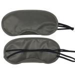 Polyester 3D Sleeping Eye Mask Silk Screen Imprint Blackout Eye Covers