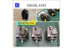 China Closed Loop Axial Hydraulic Piston Pump 35Mpa Rated Pressure Black Hydraulic Transmission supplier