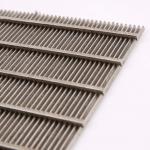 Stainless Steel Wedge Wire Screen Panel Johnson Type For Mining Industry for sale