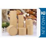 Professional Printed Cardboard Tubes Coating Paper With Red Silk Print