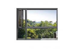 China Horizontal Opening Pattern Broken Bridge Aluminum Window Waterproof Fireproof supplier