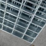 1.8m Industrial Steel Grating Crowd Control Fencing Alloy Plate Round Pattern Coated Painted Surface for sale