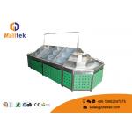 Multilayer Stainless Retail Shop Fittings Adjustable Supermarket Fruit Stand for sale