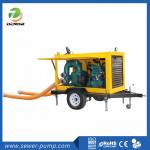Large Capacity Diesel Pump Truck For Natural Disaster Relief And Sewage Treatment for sale