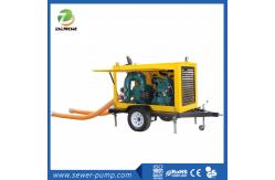 China Cast Iron Large Flow Emergency Flood Pump For Flood Control / Rescue supplier