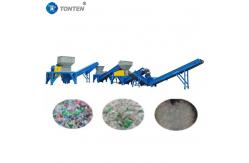 China Waste Plastic Bottle Recycling Machine PP PET Hot Washing Crusher Plant supplier