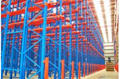 China Double Entry Drive In Pallet Rack For High Density Pallet Storage supplier
