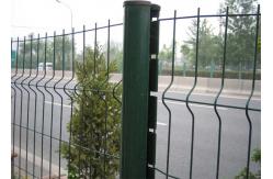 China Square Post Green V Mesh Fencing supplier