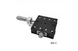 China Black Optical Alignment Manual Linear Stage Multifunction supplier