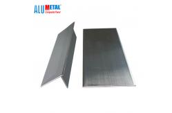 China 0.3mm Copper Metal Composite Panel For Facade 800mm*2440mm supplier