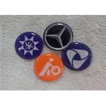 Customized Round And Small Epoxy Patches For Car Logo / Furniture / Trademark