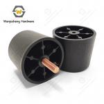 Black Plastic Furniture Legs Furniture Accessories Durable Support Sofa Legs