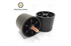 China Black Plastic Furniture Legs Furniture Accessories Durable Support Sofa Legs supplier