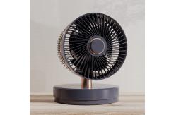 China Plastic ABS Rechargeable Table Fan 10000mAh 5W Mini Usb Remoter Controller supplier