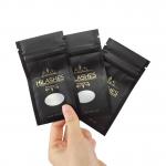 Matte Package Stand Up Pouch Aluminum Foil Packaging For Snack Zip Lock Bag Doypack for sale