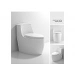 White Glazed One Piece Wc Dual Flush S Trap Ceramic Toilet Bowl Sanitary Ware for sale