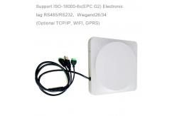 China RS485 RJ45 RS232 UHF RFID Card Access Control 8 - 15M Long Range supplier