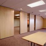 Aluminum Acoustic Folding Partitions Walls Movable Door for Meeting Room for sale