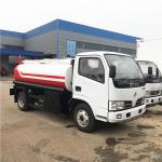4X2 DONGFENG RHD LHD EURO 3 DIESEL 5CBM FUEL TANKER TRUCK REFUEL TANK TRUCK for sale