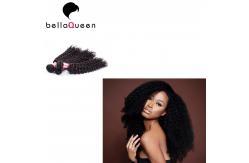 China Real Tangle Free Mongolian Hair Extensions Natural Curly Human Hair Weave supplier