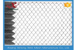 China Beautiful Black Chain Link Fencing , Fence Chain Link For Basket Playground supplier