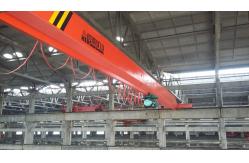 China LDA SIngle Girder Overhead Crane Electric Drive A3 With Hoist 8m/Min supplier